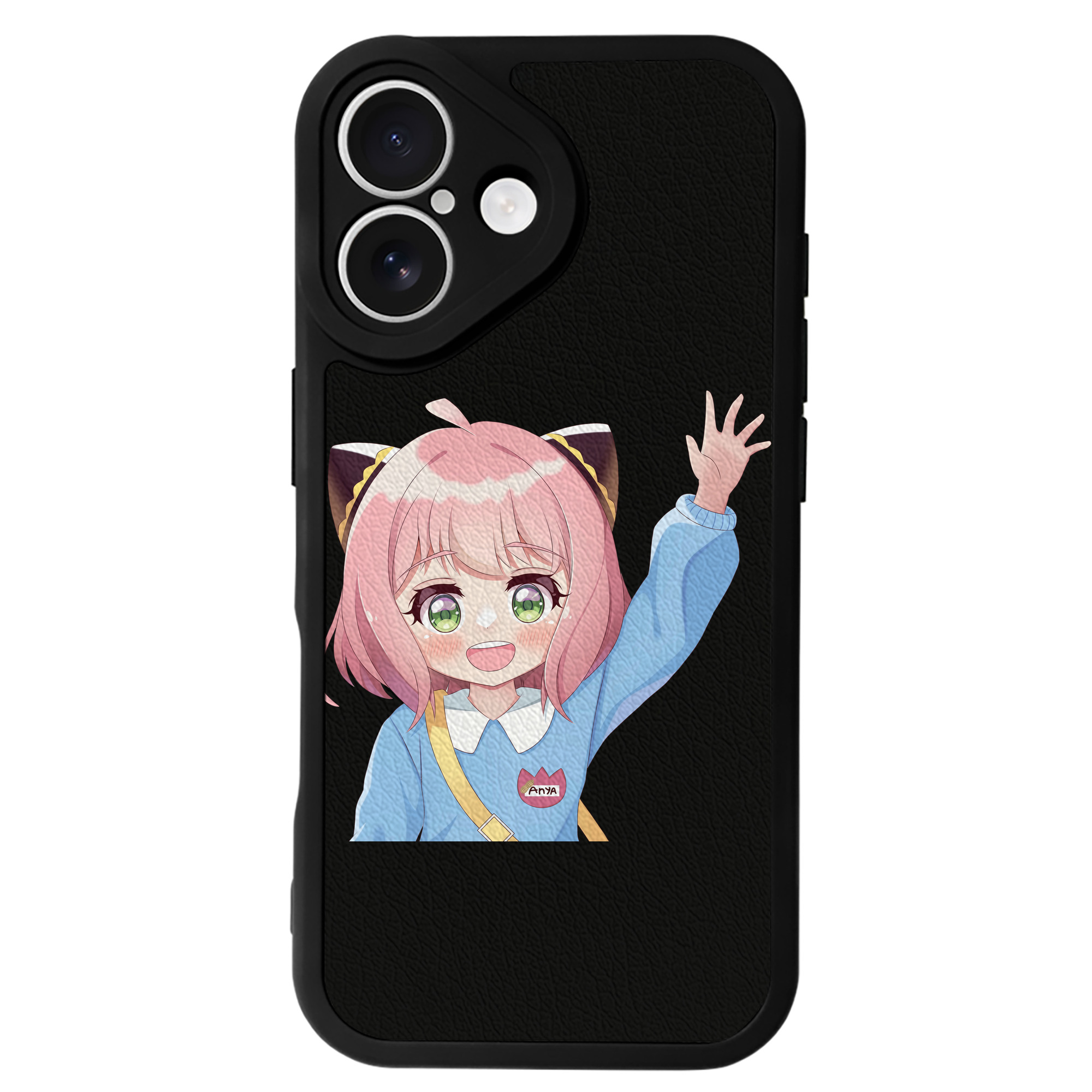 （画像用） SPY×FAMILY间谍家家酒 【iPhone 16シリーズ対応】シリコンスマホケース（レザー調） 材質：シリコン